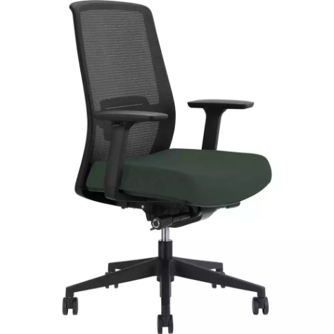 Picture of JIRRA SIDE CONTROL SYNCHRO HIGH MESH BACK ARMS BLACK BACK FOREST SEAT