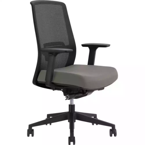 Picture of JIRRA SIDE CONTROL SYNCHRO HIGH MESH BACK ARMS BLACK BACK MOCHA SEAT