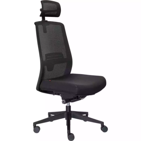 Picture of JIRRA SIDE CONTROL SYNCHRO HIGH MESH BACK HEADREST BLACK
