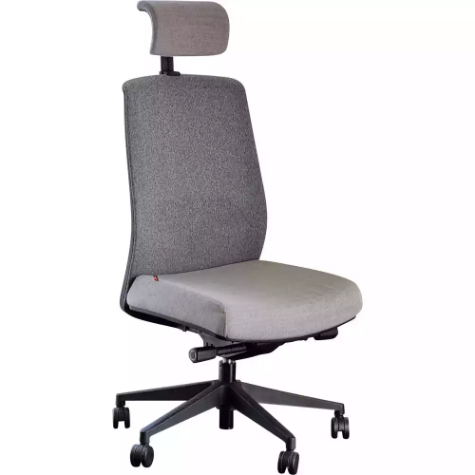 Picture of JIRRA SIDE CONTROL SYNCHRO HIGH MESH BACK HEADREST GREY