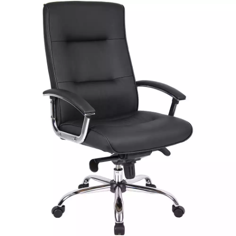 Picture of GEORGIA EXECUTIVE CHAIR HIGH BACK ARMS PU BLACK