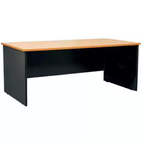Picture of OXLEY DESK 1800 X 750 X 730MM BEECH/IRONSTONE