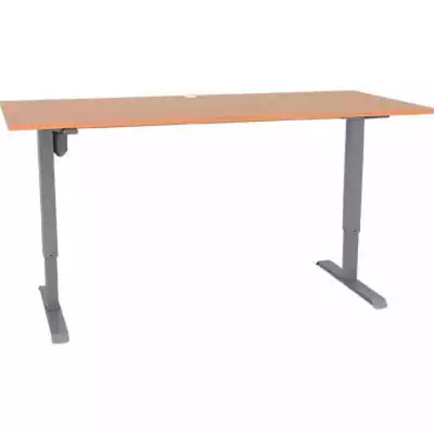 Picture of CONSET 501-33 ELECTRIC HEIGHT ADJUSTABLE DESK 1500 X 800MM BEECH/SILVER