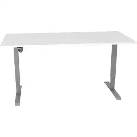 Picture of CONSET 501-33 ELECTRIC HEIGHT ADJUSTABLE DESK 1500 X 800MM WHITE/SILVER