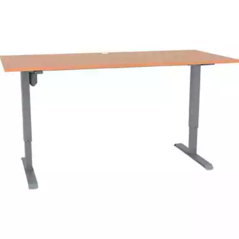 Picture of CONSET 501-33 ELECTRIC HEIGHT ADJUSTABLE DESK 1800 X 800MM BEECH/SILVER