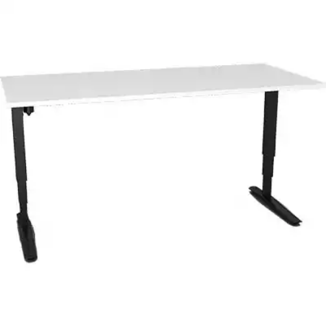 Picture of CONSET 501-43 ELECTRIC HEIGHT ADJUSTABLE DESK 1500 X 800MM WHITE/BLACK