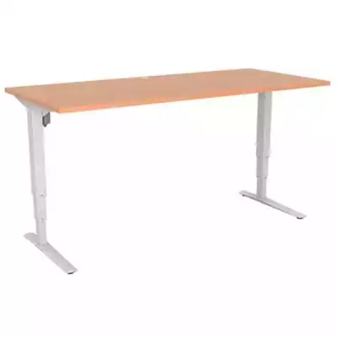 Picture of CONSET 501-43 ELECTRIC HEIGHT ADJUSTABLE DESK 1500 X 800MM BEECH/WHITE