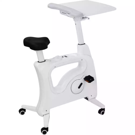 Picture of SYLEX SPIN DESK BIKE WITH LAPTOP TRAY WHITE
