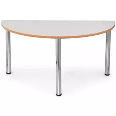 Picture of QUORUM GEOMETRY MEETING TABLE HALF ROUND 1500MM