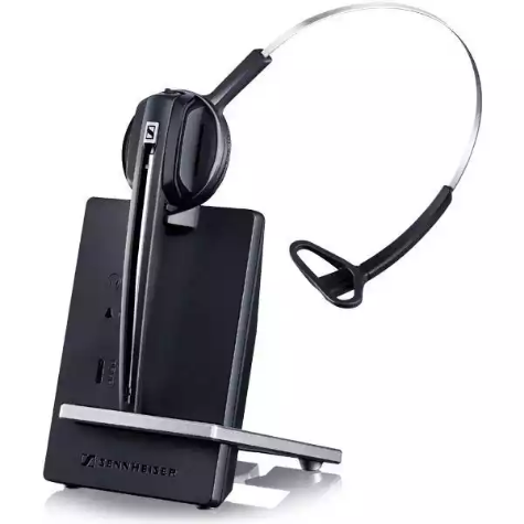 Picture of SENNHEISER IMPACT D10 USB ML WIRELESS DECT SINGLE-SIDED HEADSET WITH BASE STATION FOR PC