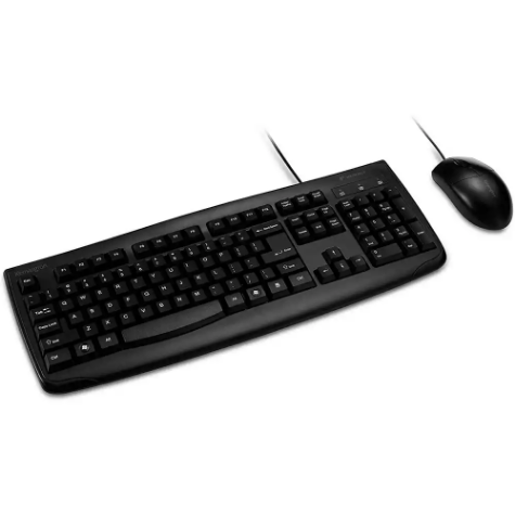 Picture of KENSINGTON PRO FIT WIRED KEYBOPARD AND MOUSE SET WASHABLE BLACK