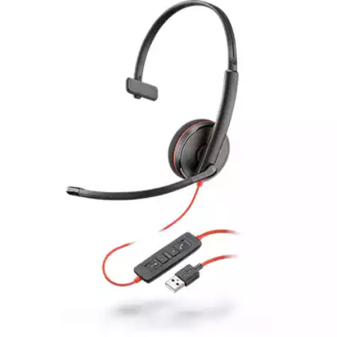 Picture of PLANTRONICS BLACKWIRE C3210 UC MONO CORDED HEADSET, USB-A