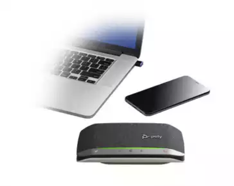 Picture of POLY SYNC 20+ UC SMART SPEAKERPHONE,BLUETOOTH + USB-C + BT600 USB-C DONGLE