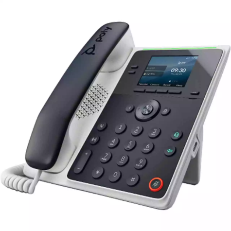 Picture of POLY EDGE E100 IP PHONE W/HANDSET,2.8" COLOUR SCREEN,2 LINE KEY