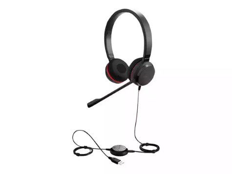 Picture of Jabra Corded Evolve 30 II MS Stereo USB-A Headset