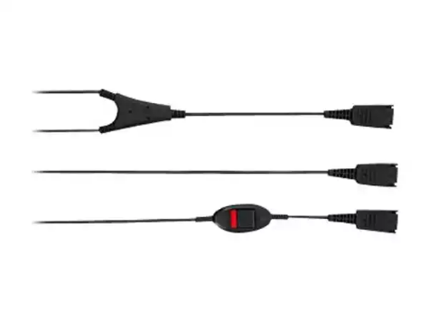 Picture of Jabra QD Supervisor Cord with QD Interface and Mute Button