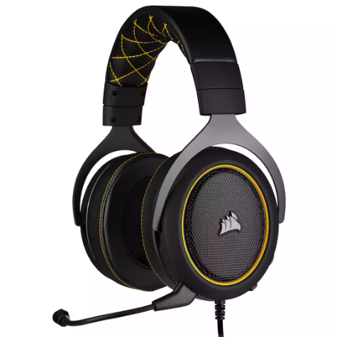 Picture of Corsair HS60 Pro Surround Gaming Headset - Yellow