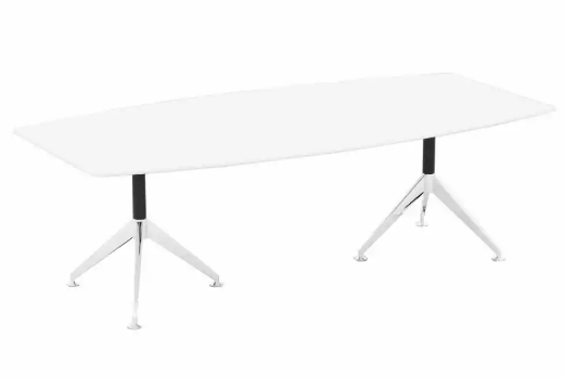 Picture of POTENZA BOARDROOM TABLE 2400 X 1200 X 750MM WHITE