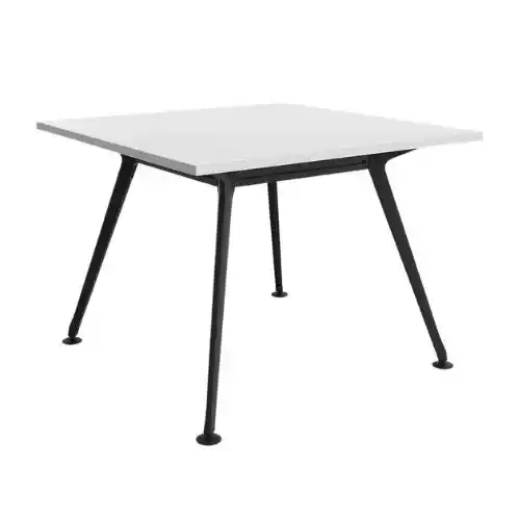 Picture of Modulus Flip Table in White- 1200R White Top