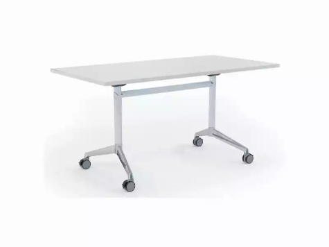 Picture of Modulus Flip Table in White- 1200 x 600mm White Top