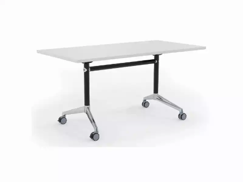 Picture of Modulus Flip Table in black- 1500 x 750mm White Top