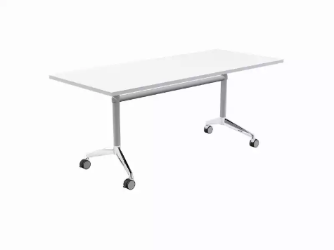 Picture of Modulus Flip Table in White- 1800 x 750mm White Top