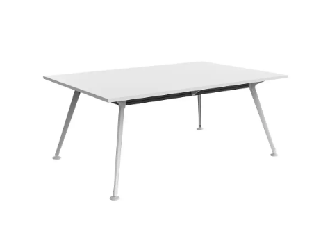 Picture of 1800 x 1200mm Team Table- White Frame, White Top