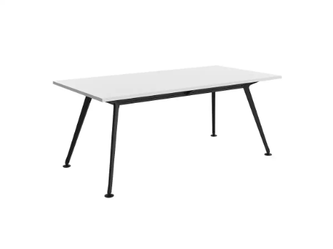 Picture of 2100 x 900mm Team Table- Black Frame, White Top