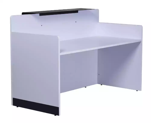 Picture of RAPID SPAN RECEPTION COUNTER 1800 X 800 X 1170MM NATURAL WHITE/BLACK