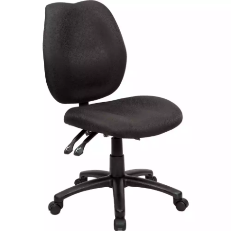 Picture of AAB Sabina High Back Task Chair Armless - Black