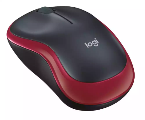 Picture of Logitech Wireless Mouse - Red