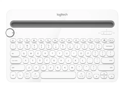 Picture of Logitech BluetoothMulti-Device Keyboard K480 - white