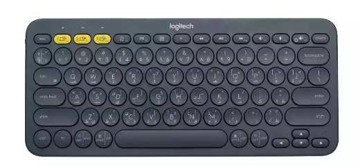 Picture of Logitech K380 Multi-Device Bluetooth Keyboard - Black