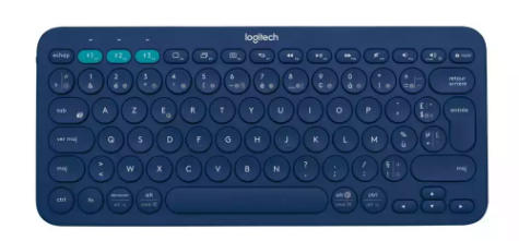 Picture of Logitech Multi-Device bluetooth Keyboard - Blue