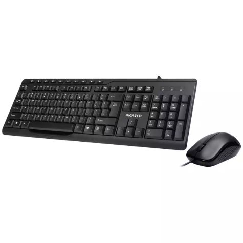 Picture of GB Black USB Wired Keyboard & Mouse Combo