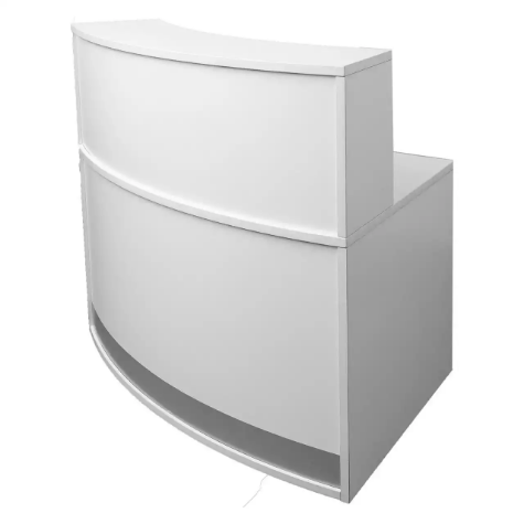 Picture of RAPIDLINE MODULAR RECEPTION COUNTER 1339 X 872 X 1160MM WHITE