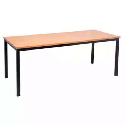 Picture of RAPIDLINE STEEL FRAME TABLE 1200 X 600MM BEECH