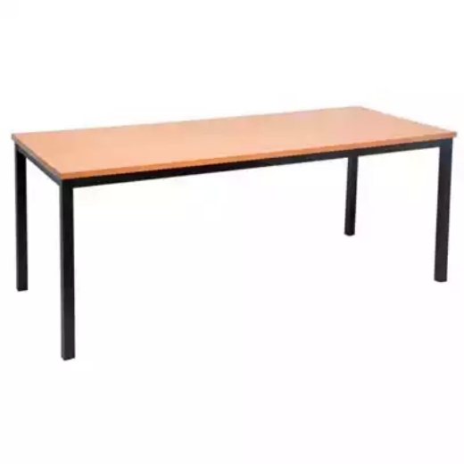 Picture of RAPIDLINE STEEL FRAME TABLE 1500 X 750MM BEECH