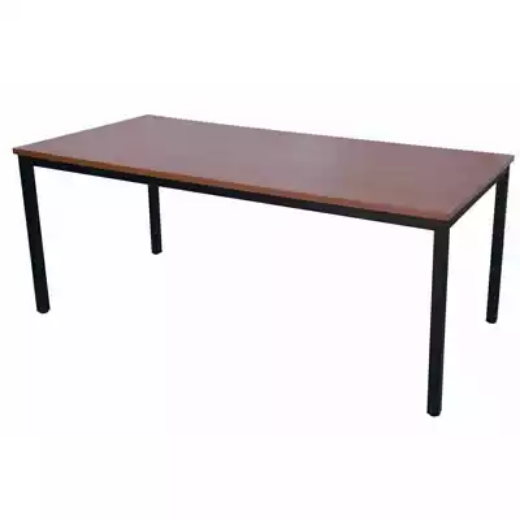 Picture of RAPIDLINE STEEL FRAME TABLE 1500 X 750MM CHERRY