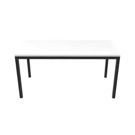 Picture of RAPIDLINE STEEL FRAME TABLE 1500 X 750MM NATURAL WHITE