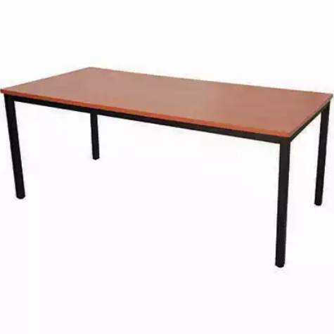 Picture of RAPIDLINE STEEL FRAME TABLE 1800 X 750MM CHERRY