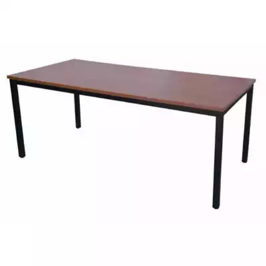 Picture of RAPIDLINE STEEL FRAME TABLE 1800 X 900MM CHERRY