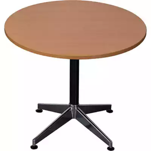 Picture of RAPIDLINE TYPHOON ROUND TABLE 1200 X 750MM BEECH