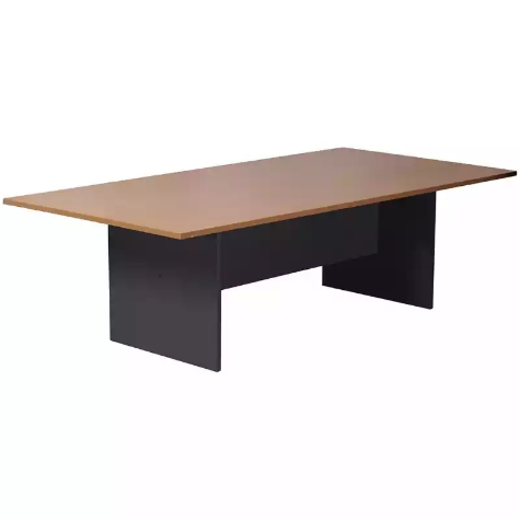 Picture of RAPID WORKER BOARDROOM TABLE 3200 X 1200MM CHERRY/IRONSTONE