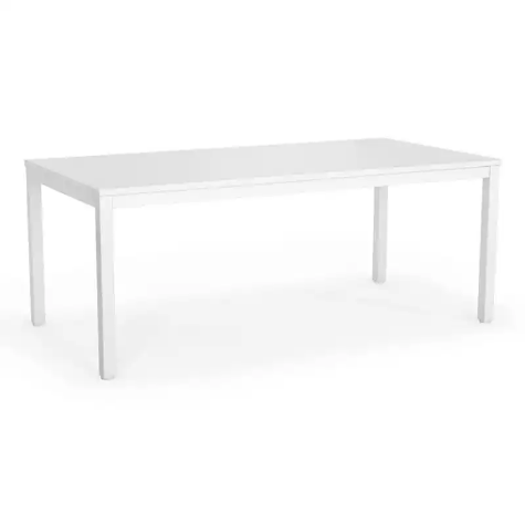 Picture of Axis Coffee Table 1200 x 600mm White Frame/White Worktop