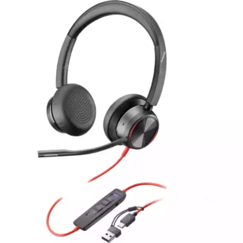 Picture of PLANTRONICS BLACKWIRE 3320, UC, STEREO USB-A CORDED HEADSET